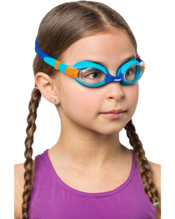 Gafas de Natación Cressi Dolphin 2.0 Azure/Azul | Cómodas y Seguras para Niños - Image 3